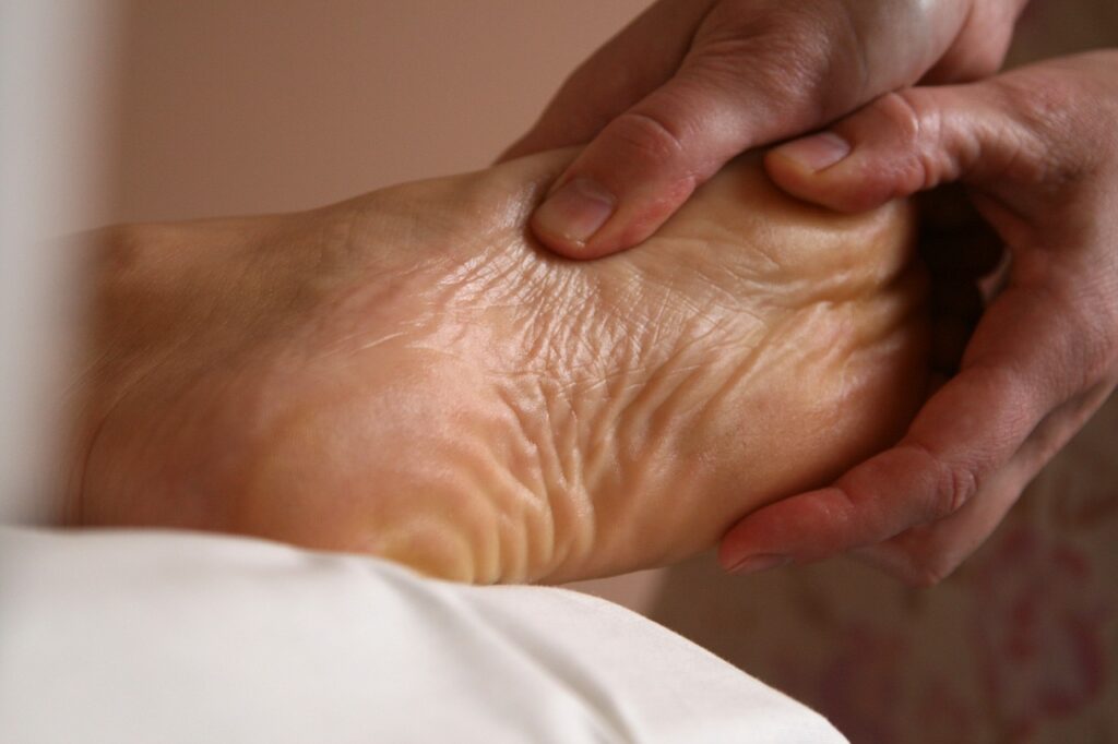 Therapy session between a counselor and a client